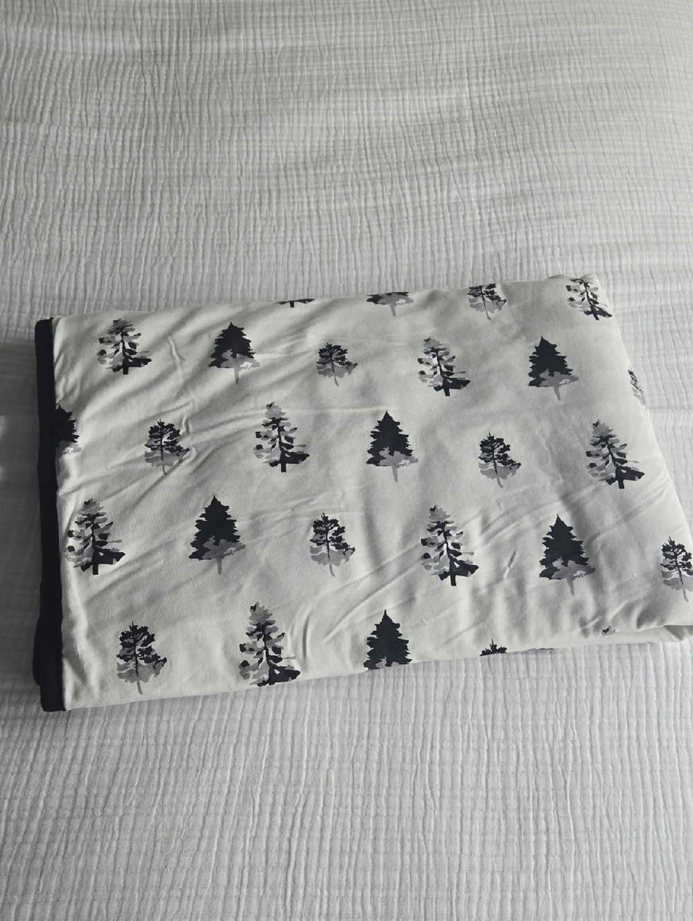 Kyte Baby Baby Blanket in Black and White Tree (33 x 33 in)